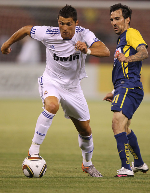 Cristiano, en acción aquella noche en San Francisco. (Foto: Real Madrid)