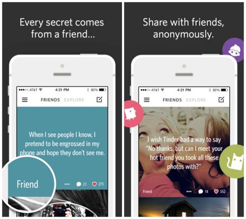 Secret cautivó rápidamente a los usuarios, revelando los secretos más profundos que tus amigos tienen en facebook. (Foto: Secret) 
