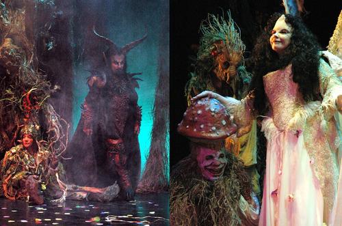 Trajes de brujas y seres fantásticos, como los personajes de "Sueño de una noche de verano", también son parte de la exhibición. (Foto: clubsmedia.wordpress.com) 