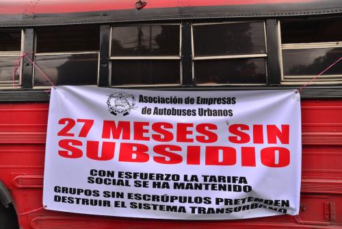 El subsidio al transporte público se ha convertido en un foco de corrupción. (Foto: Wilder López/Archivo Soy502)