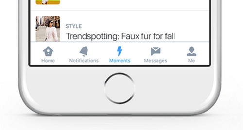 Moments es la nueva aplicación implementada por Twitter para destacar contenidos. (Imagen: Internet)