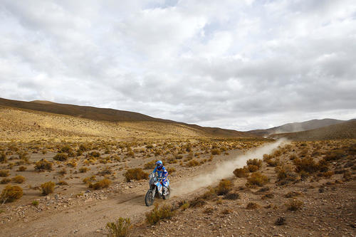 Arredondo completó una travesía histórica en el Dakar, que ingresó nuevamente a Bolivia. (Foto: Francisco Arredondo) 