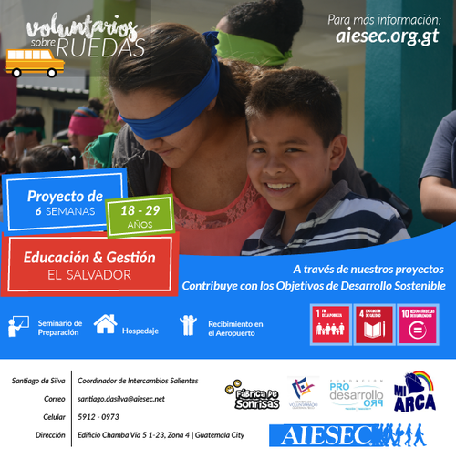 Todo lo que debes saber sobre Voluntarios sobre Ruedas. (Foto: AIESEC)