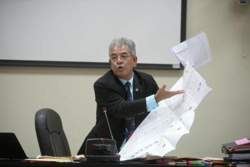 El juez Gálvez dijo que existen diversos documentos que corroboran las versiones de los testigos en el caso Cooptación del Estado. (Foto: Wilder López/Soy502) 