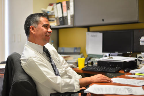 Antonio Morales ha trabajado para el Ministerio Público durante 15 años. Su trabajo al frente de la Unidad de la Fiscalía Especial logró sentar en el banquillo a Otto Pérez y Roxana Baldetti. (Foto: Wilder López/ Soy502)