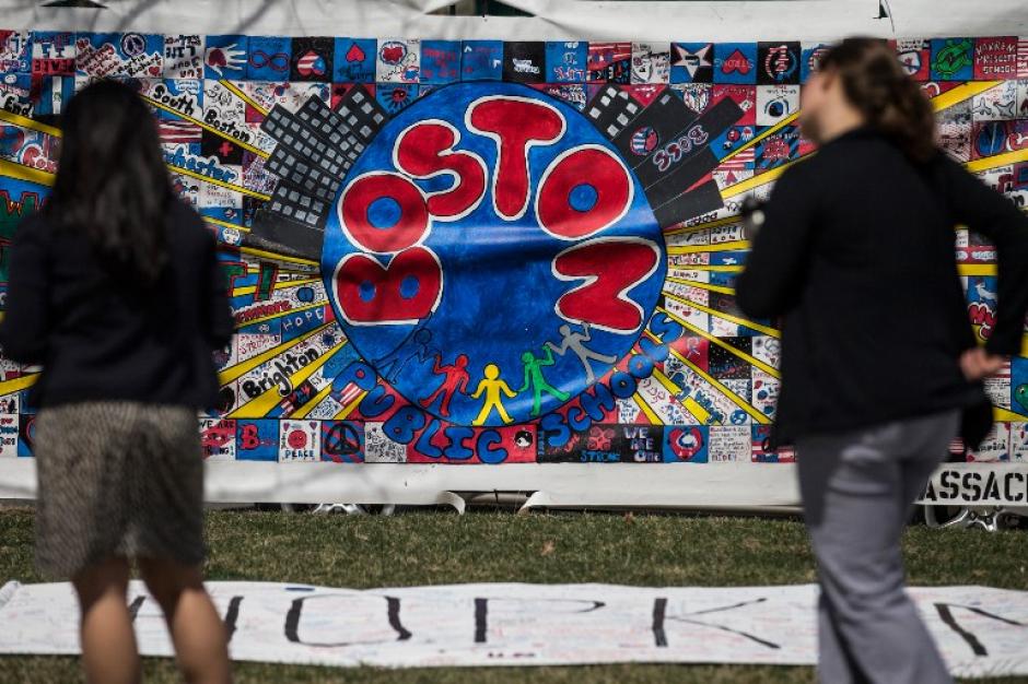 Dos bombas artesanales presuntamente fabricadas por dos hermanos de origen checheno, explotaron en la tarde del 15 de abril de 2013 cerca de la línea de la meta del maratón provocando tres muertos y 264 heridos. (Foto: AFP)