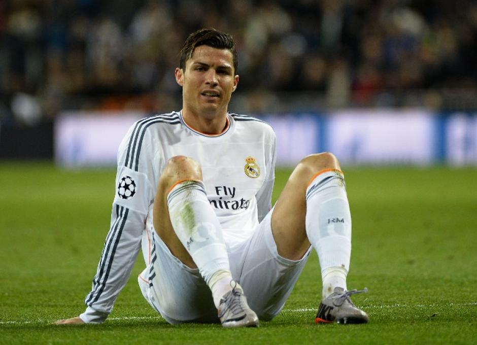 Cristiano Ronaldo podría perderse la final de la Copa del Rey que se jugará el miércoles 16 de abril en el estadio Mestalla ante el Barcelona. (Foto: AFP)