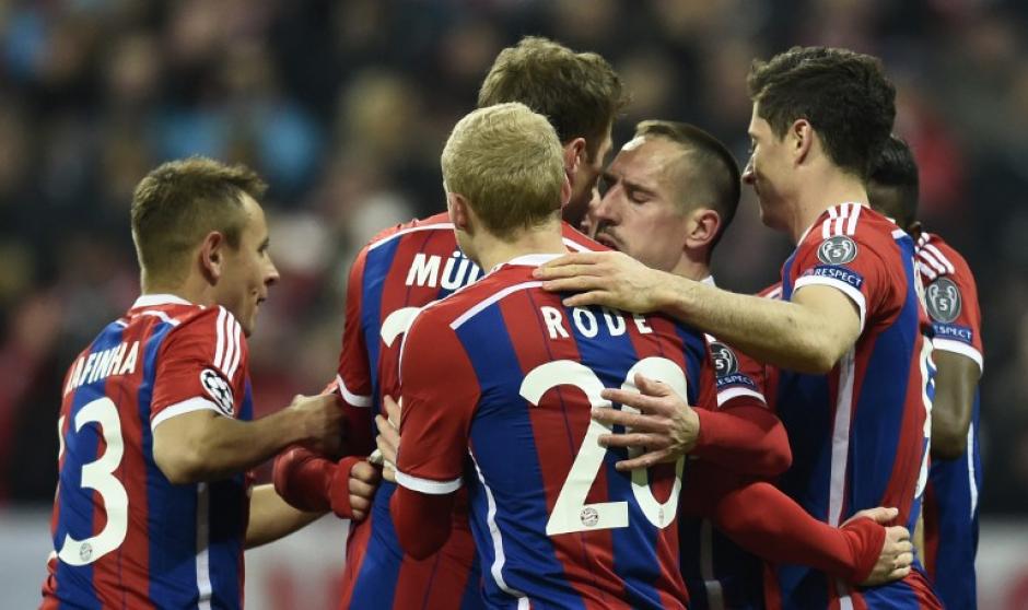 Tras empatar en Ucrania, el Bayern Munich derrotó 7-0 en Alemania el juego de vuelta al Shakhtar. (Foto: AFP)