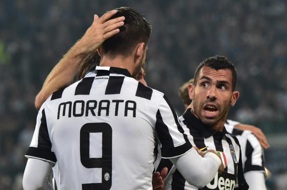 Morata y Tévez fueron los verdugos de la Juventus para el Real Madrid. (Foto: AFP)