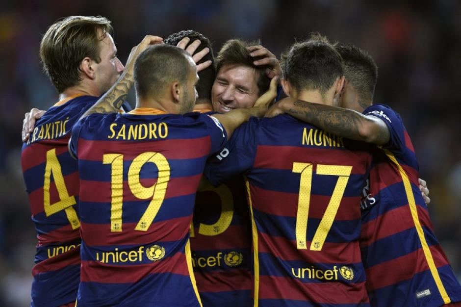 El Barcelona se reafirmó en el liderato tras derrotar 4-1 al Levante. (Foto: AFP)