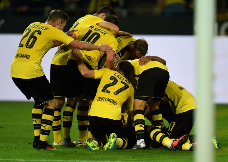 El Dortmund llega en un gran momento contra el Madrid. (Foto: AFP)