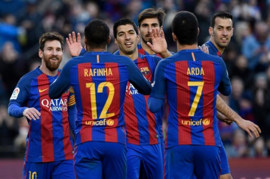 El Barcelona Golea A Las Palmas Y Se Trepa Al Segundo Lugar De La Liga