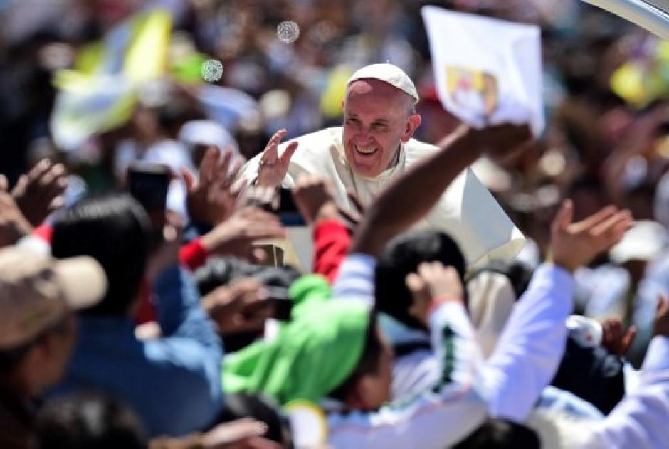 Este martes el papa Francisco visitará Michoacán, uno de los estados más azotados por la violencia y el narcotráfico. (Foto: AFP)