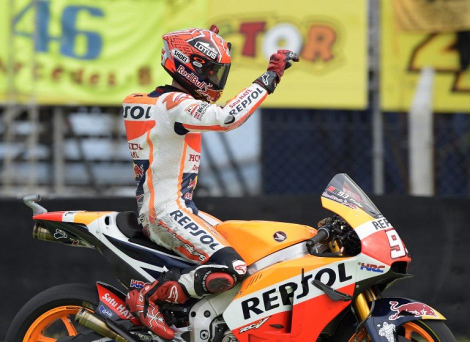 Márquez se impuso en el Gran Premio de Argentina. (Foto: AFP)