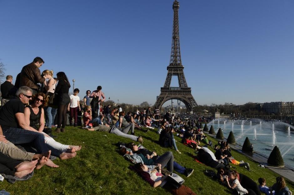 París bate su récord de calor en los primeros días de marzo