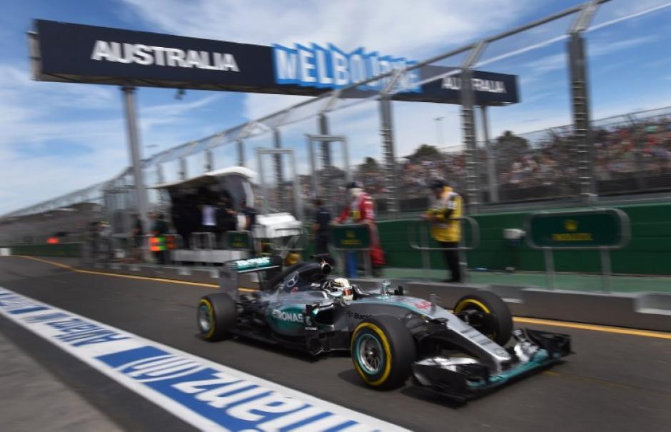 Lewis Hamilton, el campeón defensor que corre con Mercedes AMG. (Foto: AFP)