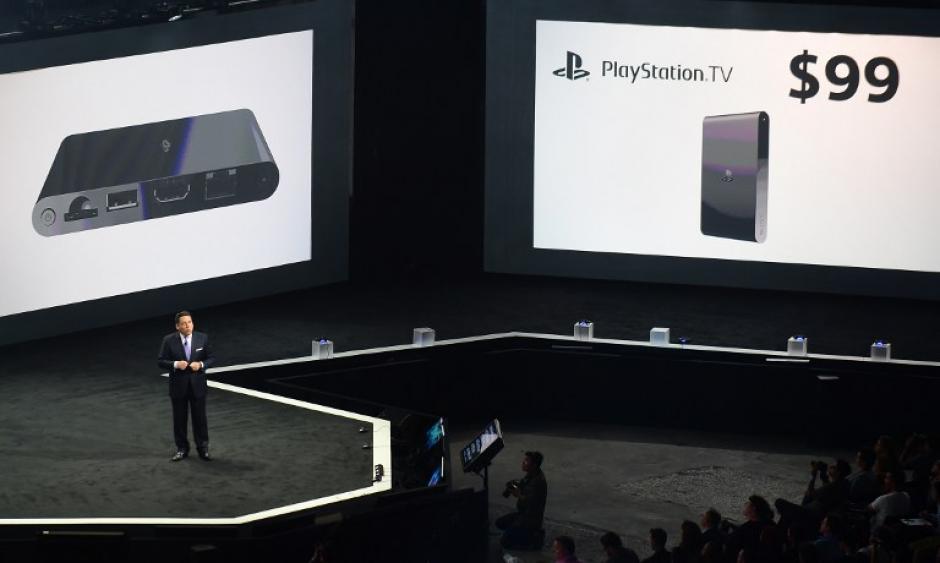 Shawn Layden, Presidente y CEO de Sony Computer Entertainment America, habla sobre Playstation TV. (Foto: AFP/Frederic J. Brown)