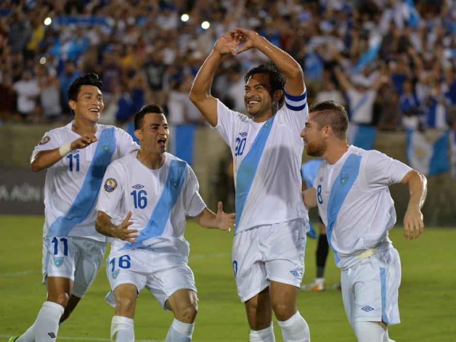 La Selección Nacional de Guatemala ya conoce a sus rivales para la Copa Oro 2015. (Foto: AFP)