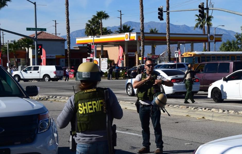 En total fueron 14 las víctimas mortales de un tiroteo ocurrido en un barrio de San Bernardino, California. &nbsp;(Foto: &nbsp;AFP)&nbsp;