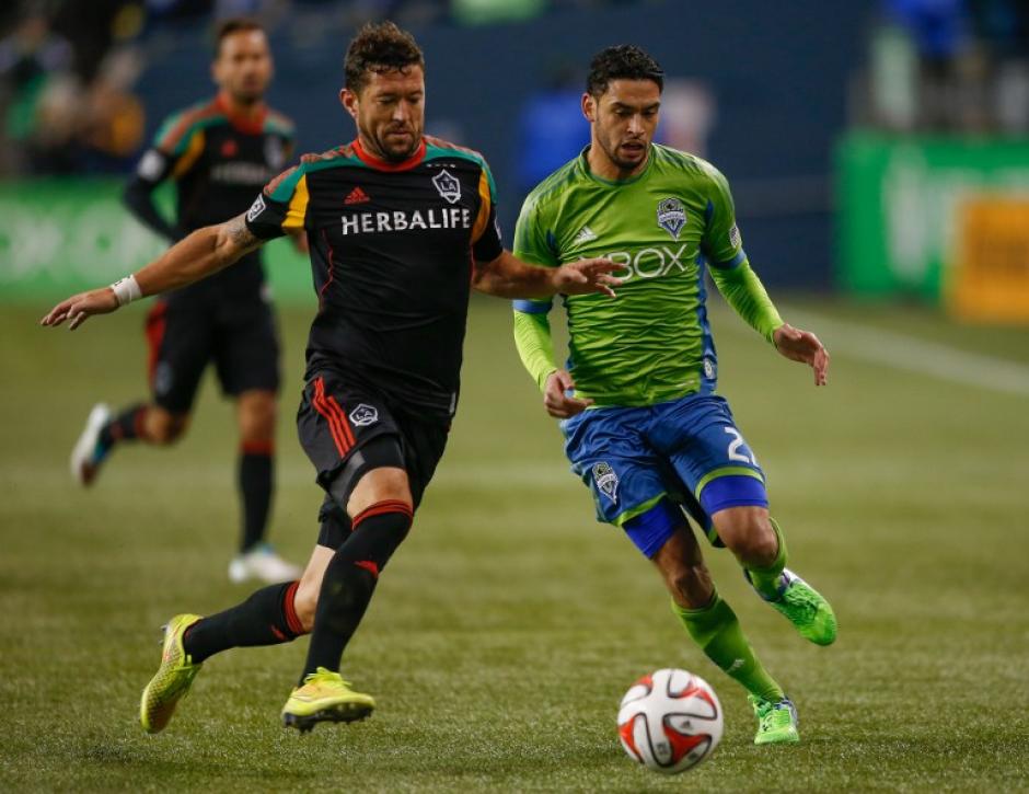 El Galaxy eliminó al Seattle Sounders de la final de conferencia en la MLS. (Foto: AFP)