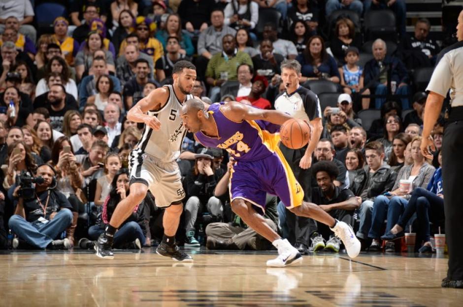 Kobe Bryant es el cuarto mejor encestador de toda la historia de la NBA y va tras la marca del mítico Michael Jordan. (Foto: AFP)&nbsp;