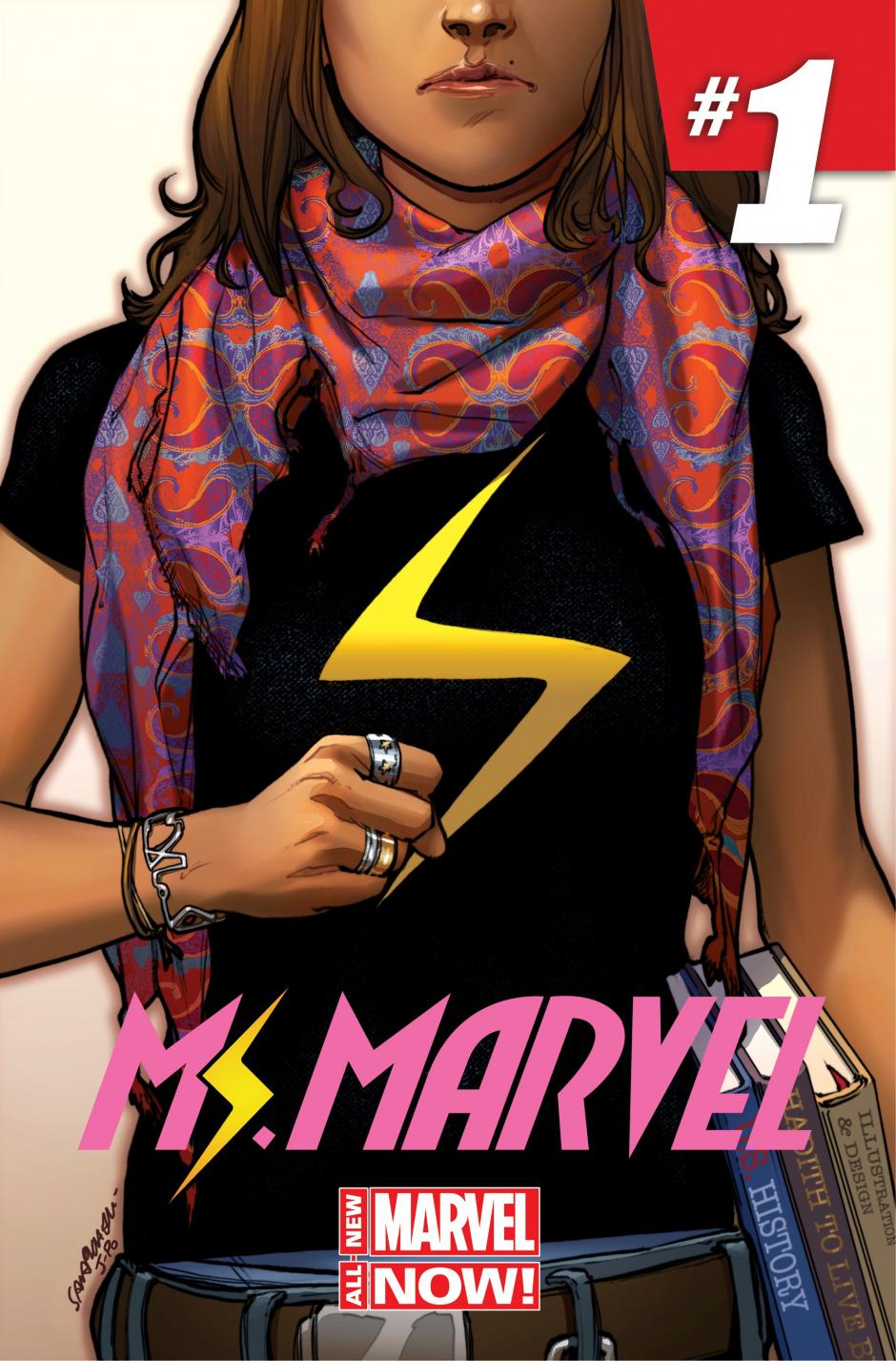 Kamala Khan, la primera superheroína musulmana de Marvel. &nbsp;(Foto: AFP)