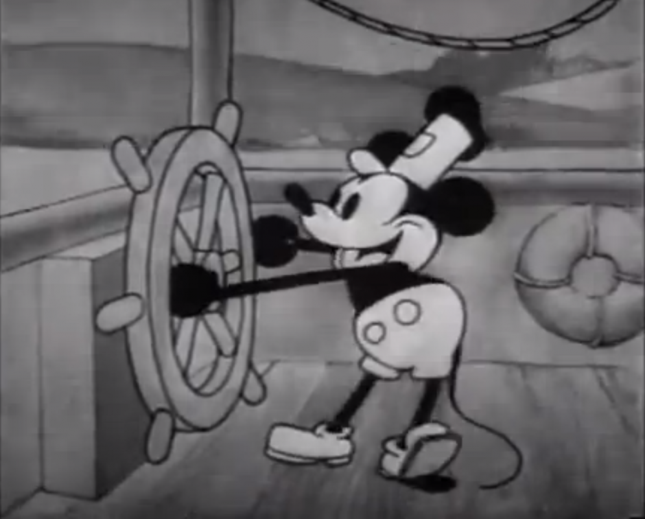 The Walt Disney Company celebra el nacimiento de Mickey Mouse el 18 de noviembre de 1928, a raíz del estreno de Steamboat Willie, primer cortometraje sonoro de dibujos animados.