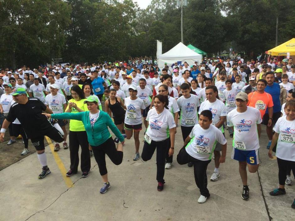 El donativo de participación era de 100 quetzales y todo lo recaudado es destinados a la Unidad de Cirugía Cardiovascular de Guatemala, UNICAR. (Foto: Facebook Unicar)