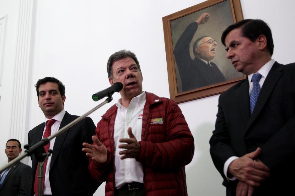 El presidente colombiano declaró que no quería más FARC ni más violencia. (Foto: EFE)
