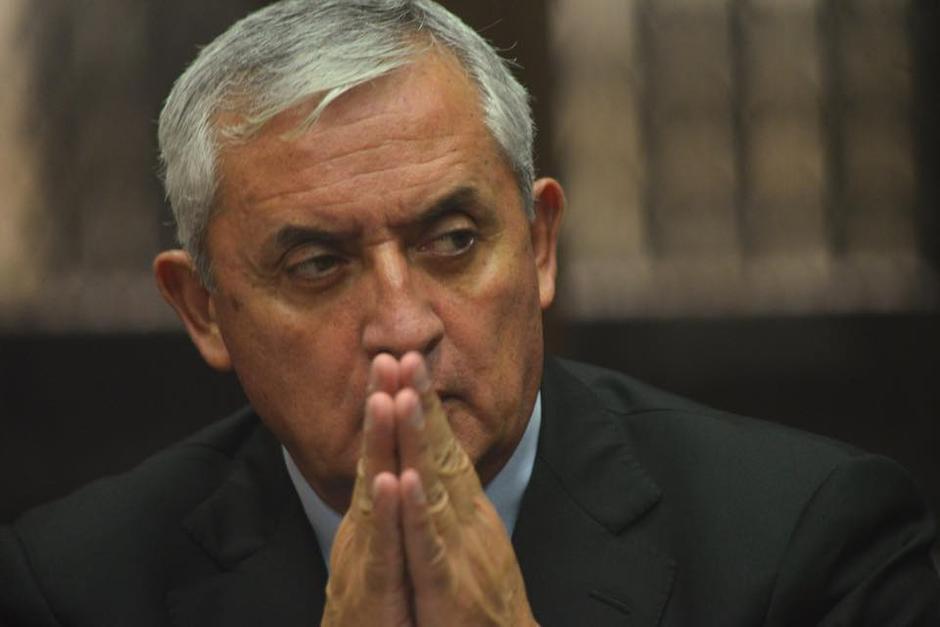 El expresidente Otto Pérez Molina fue mencionado en las escuchas telefónicas presentadas en la audiencia de primera declaración de la Línea 2. (Foto: Archivo/ Soy502)