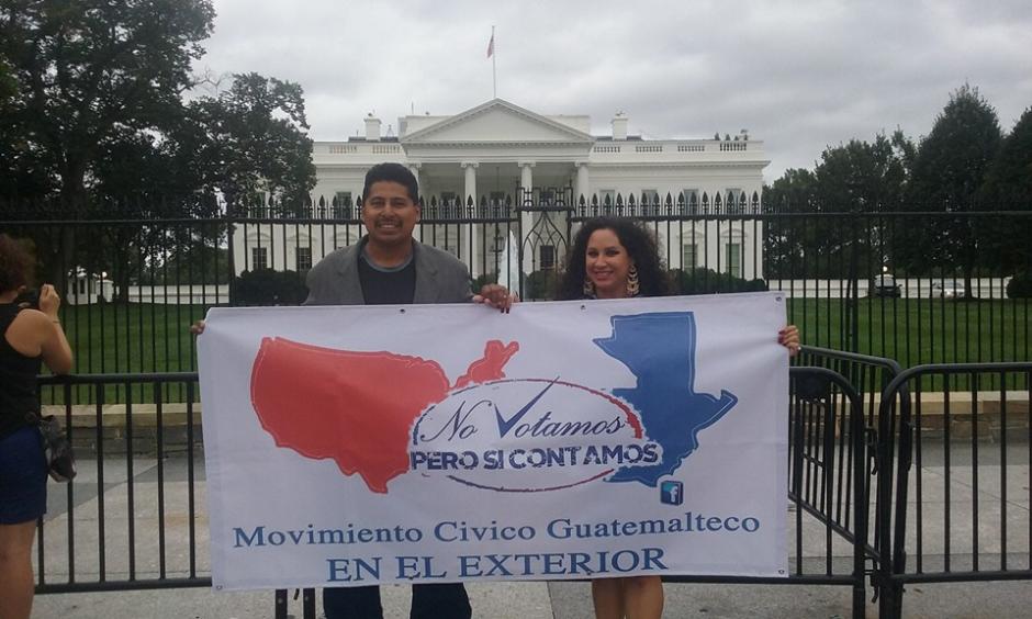 Representantes del Movimiento Cívico Guatemalteco en el Exterior han visitado varios estados para promover la actividad. (Foto Facebook)