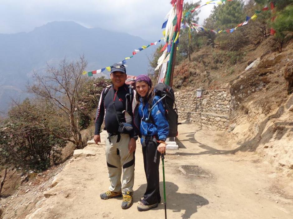 Bárbara Padilla ha logrado escalar y llegar a la cima del Monte Everest. Este sábado 4 de junio llegará a nuestro país. (Foto: Bárbara Padilla)
