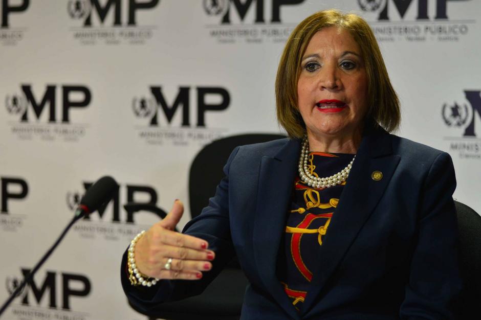 La Procuradora General de la Nación, María Eugenia Villagran dejará el cargo el 31 de mayo. (Foto: Archivo/Soy502)&nbsp;