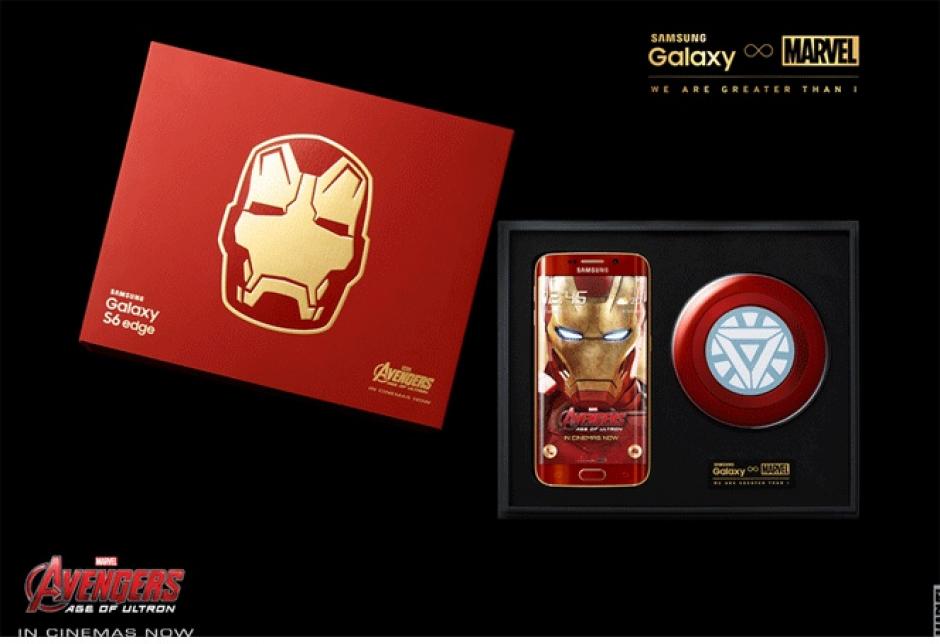 Samsung ha lanzado el Galaxy S6 Edge Iron Man para los fanáticos de los superhéroes. (Foto: Samsung)