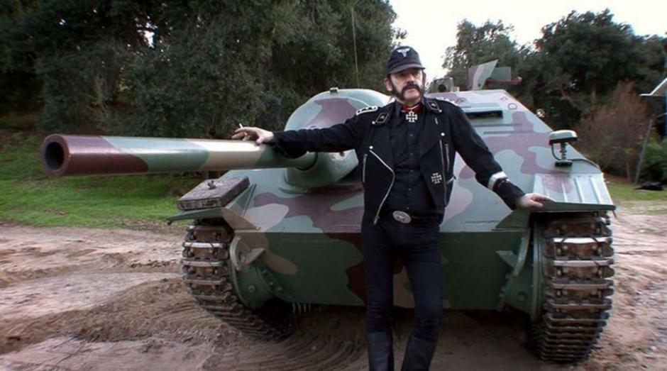 El artista coleccionaba tanques de la segunda guerra mundial.&nbsp;