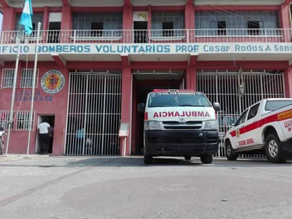 Esto es lo que está ocurriendo con los Bomberos Voluntarios ubicados en Sanarate departamento de El Progreso. (Foto: Facebook/Canal 46)