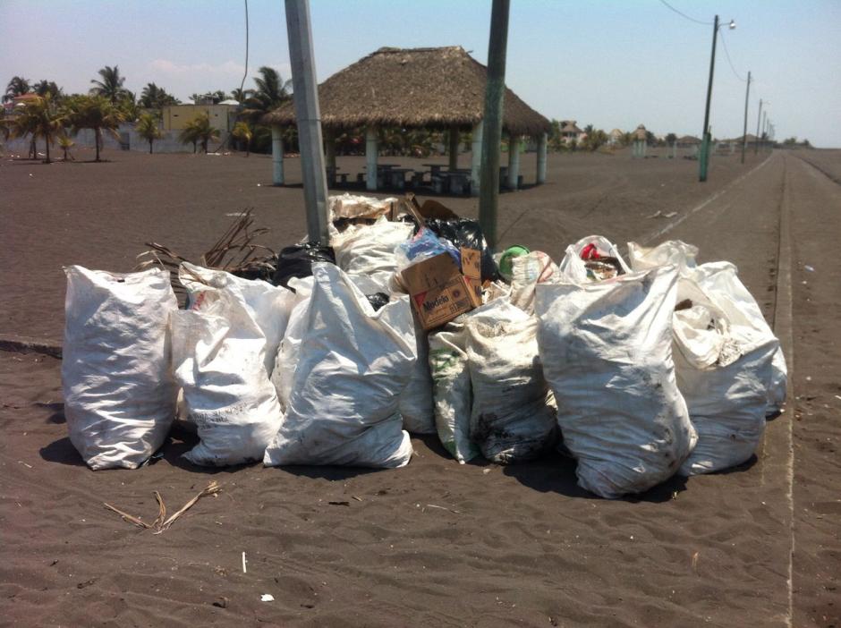 La basura fue recogida durante nueve días de intensa actividad en la playa. (Foto: Ecoplayas)