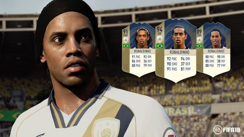 Ronaldinho estará en el FIFA 18. (Foto: Captura de video)