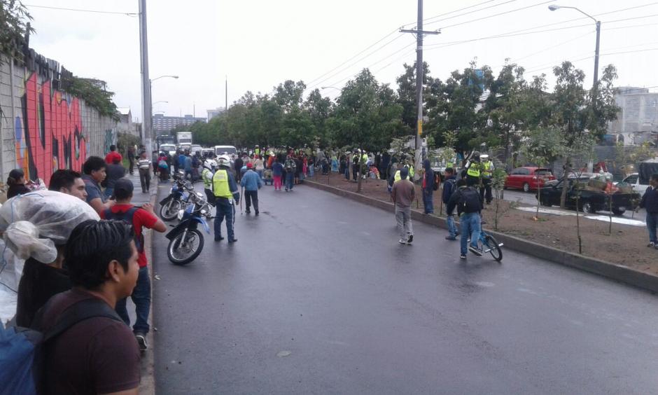 El bloqueo duró cerca de dos horas. (Foto: amilcarmontejoGT/Facebook)