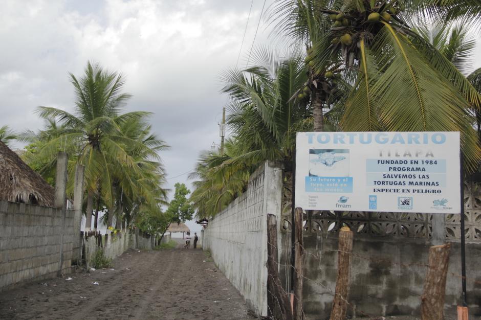 La zona de La Tilapa cuenta con un tortugario para la protección de esa especie marina. (Foto: Fredy Hernández/Soy502)