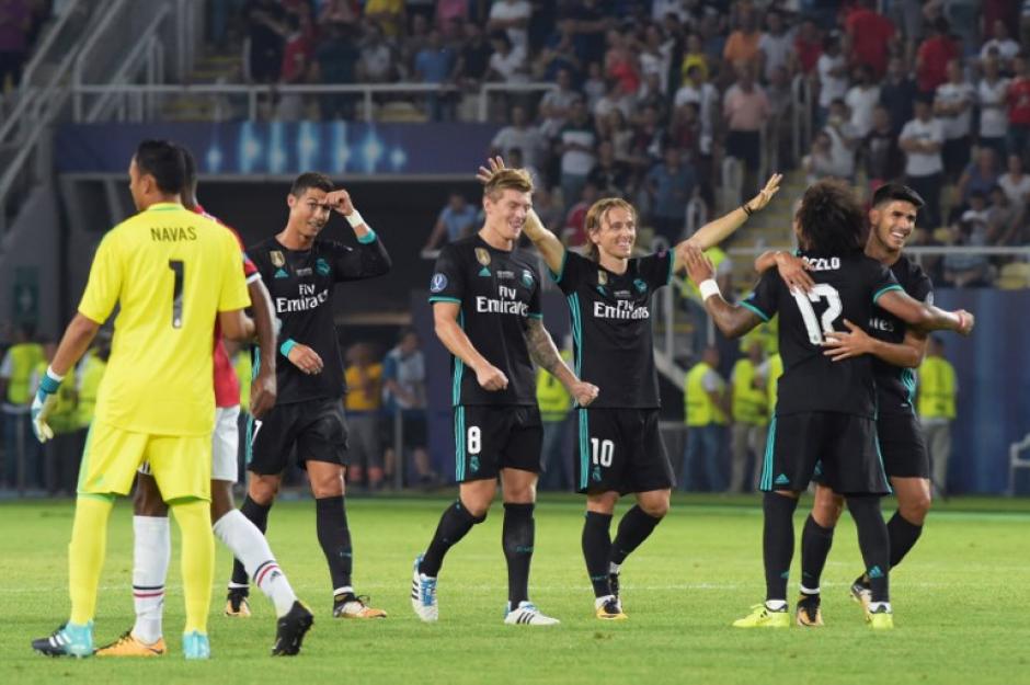 El Real Madrid ganó el primer torneo de la temporada. (Foto: AFP)&nbsp;