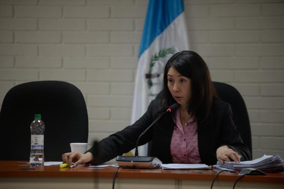 La jueza Erika Aifán es la titular del Juzgado de Mayor Riesgo D. (Foto: archivo/Soy502) 