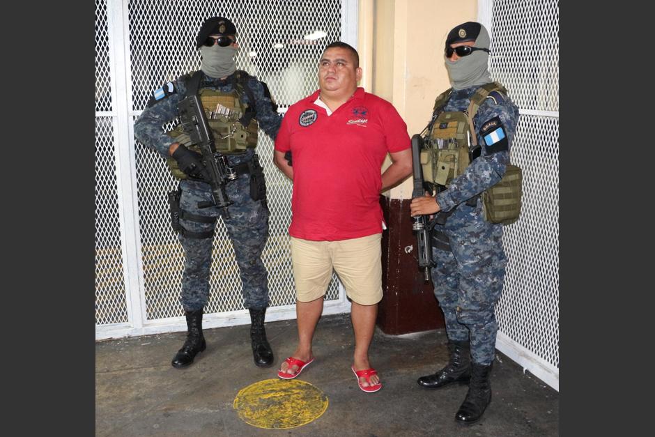 Capturan en Escuintla al "Rey del Mar" acusado de narcotráfico. (Foto: PNC)