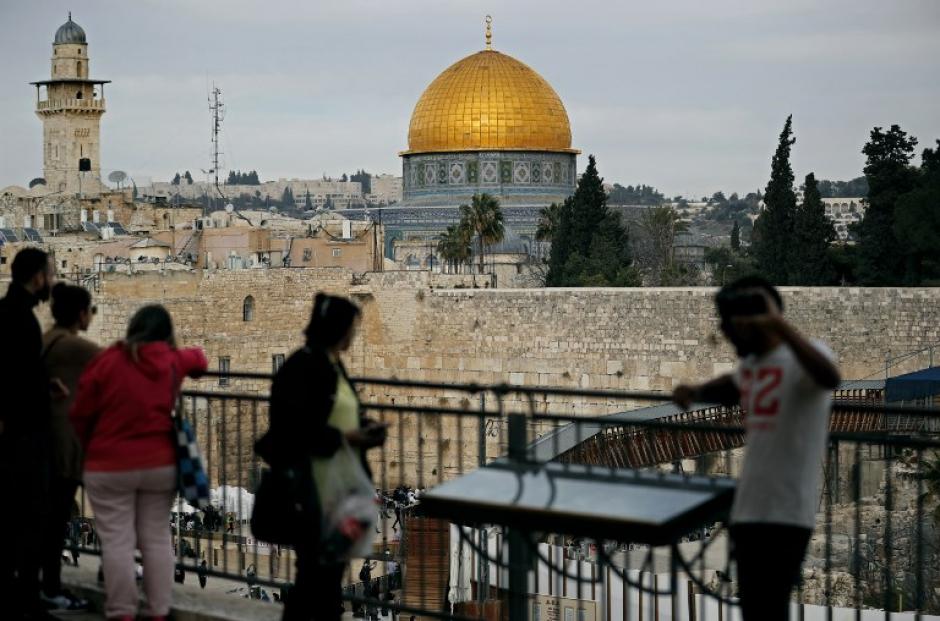 La ciudad de Jerusalén está estos días en el foco de la política exterior de los países. (Foto: AFP)