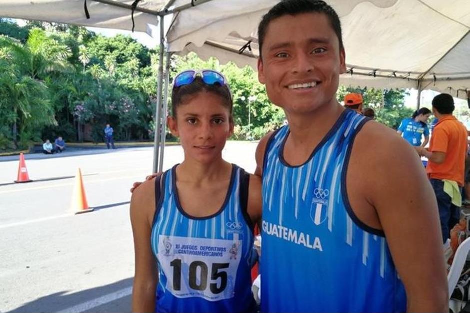 Mirna Ortiz y Erick Barrondo lograron una hazaña en los Juegos Centroamericanos de Managua. (Foto: Twitter Mirna Ortiz)