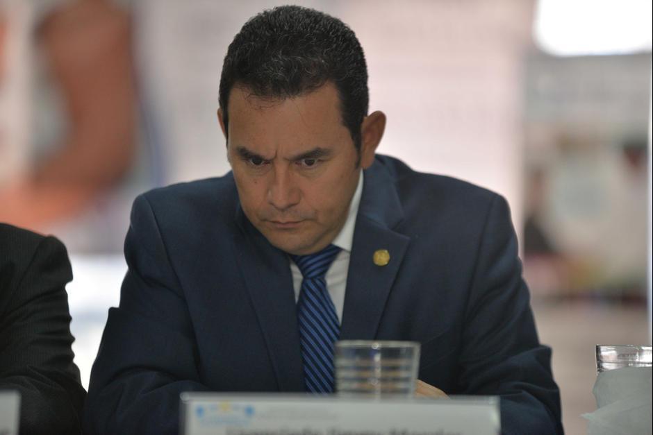 Jimmy Morales no ha querido pronunciarse por la razón que motivó su decisión de trasladar la embajada de Guatemala hacia Jerusalén; pero fue la canciller, Sandra Jovel, quien explicó la razón. (Foto: Archivo/Soy502)
