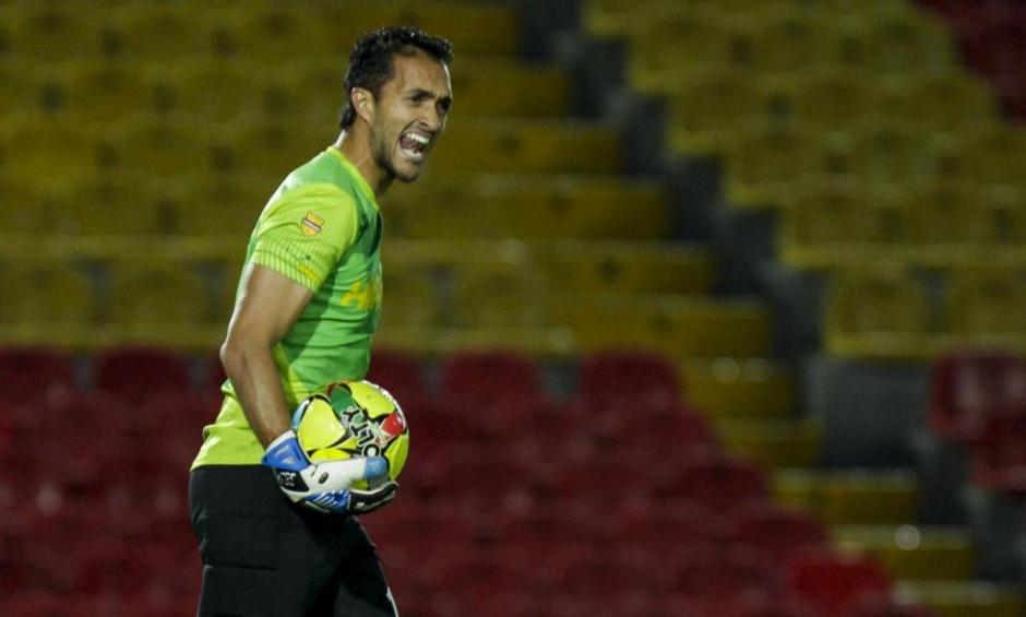 El portero guatemalteco Ricardo Jerez tiene programada una intensa actividad con el Deportivo Cali en las próximas dos semanas. (Foto: Twitter)