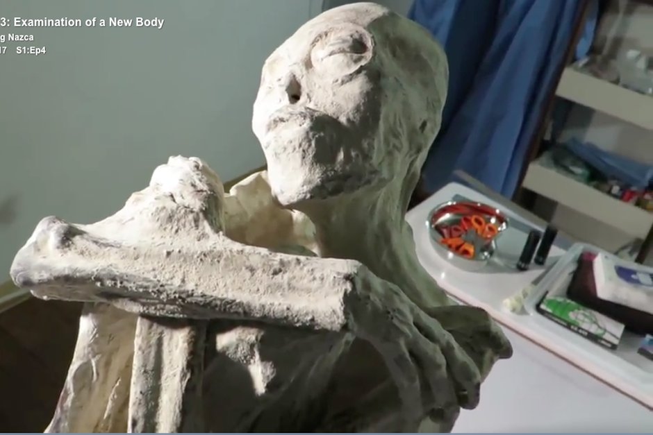 A finales de junio, el cuerpo momificado de un ser "no humano" fue localizado en Perú. (Imagen: captura de pantalla)
