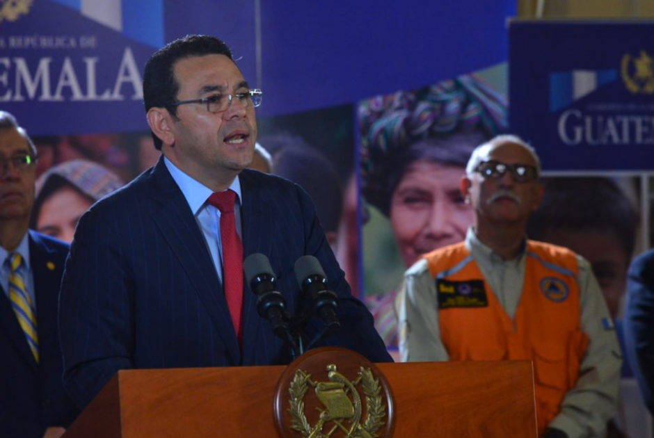 El Presidente justificó que es una respuesta a la demanda puntual de la mayoría de los guatemaltecos. (Foto: Jesús Alfonso/Soy502)