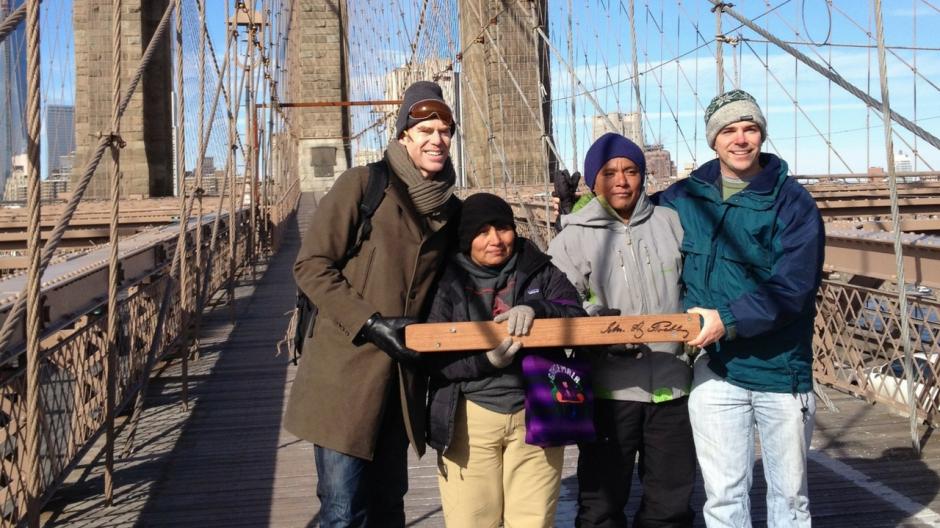 El paso peatonal del puente de Brooklyn podría tener madera guatemalteca. (Foto: Agexport)&nbsp;&nbsp;